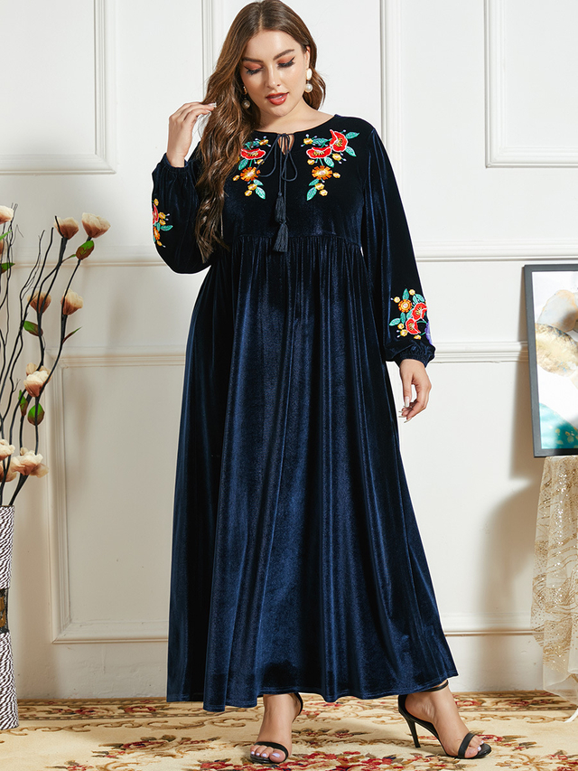  Modern Arabic Women 2022 Turkish Burqa Modest Hijabi Musulmane Kaftan Burka Vetements Femme Dubai Muslim Islamic Clothing Fashion Maxi Dress Abaya