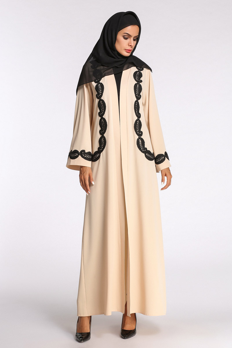  Kaftan Fashion Burka Vetements Arabic Musulmane Women Turkish Islamic Clothing Dubai Modest Burqa Modern Femme 2022 Muslim Hijabi Maxi Dress Abaya