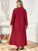  Femme Burqa Hijabi Women Muslim Dresses Burka Dubai Islamic Clothing Vetements Fashion Turkish Borka Modest Fabric Turkish Cotton Musulmane Kaftan Maxi Dress Abaya