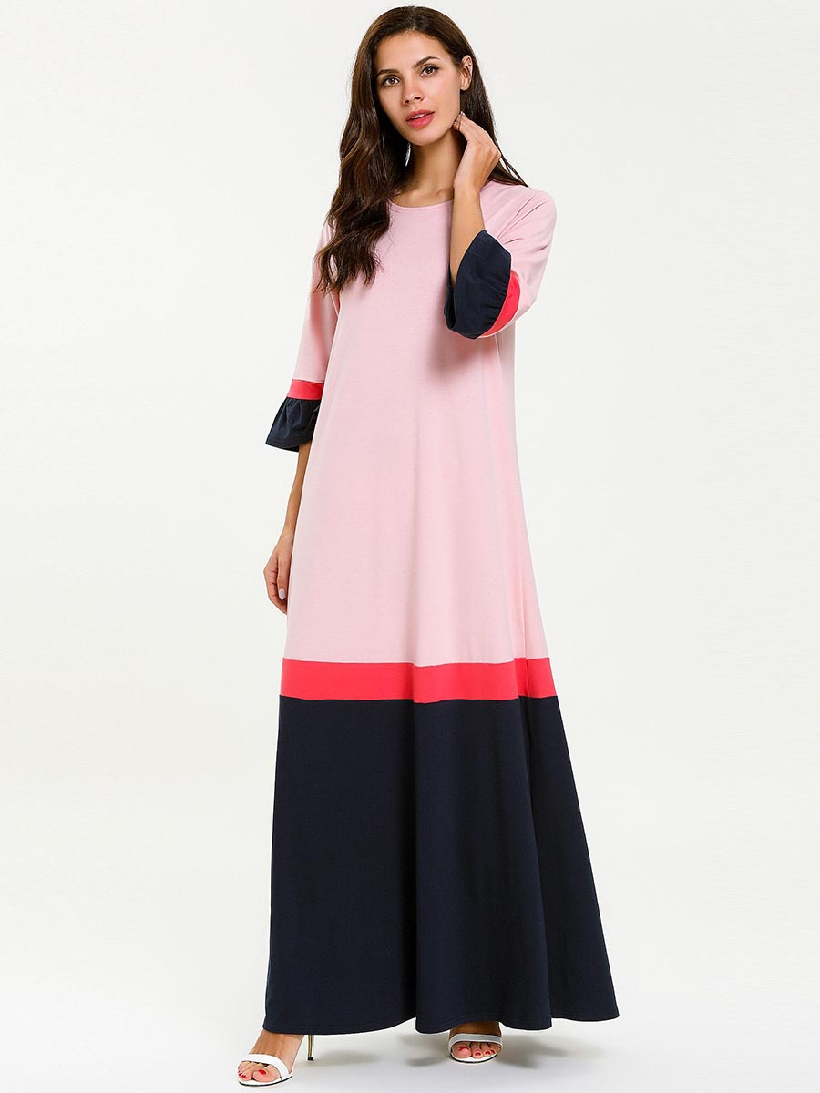  Turkish Modest Femme Islamic Clothing Musulmane Muslim Dresses Kaftan Vetements Burka Turkish Kaftan Borka Hijabi Dubai Women Burqa Maxi Dress Abaya