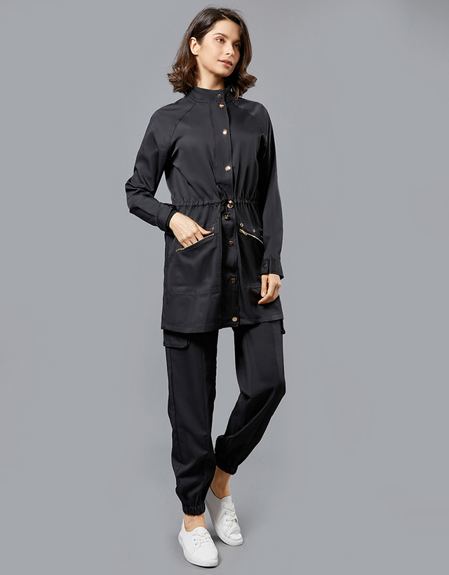 Dubai Islamic Modest New Design 2022 Malaysia Arabian Modern Women Arabic Casual Shirt