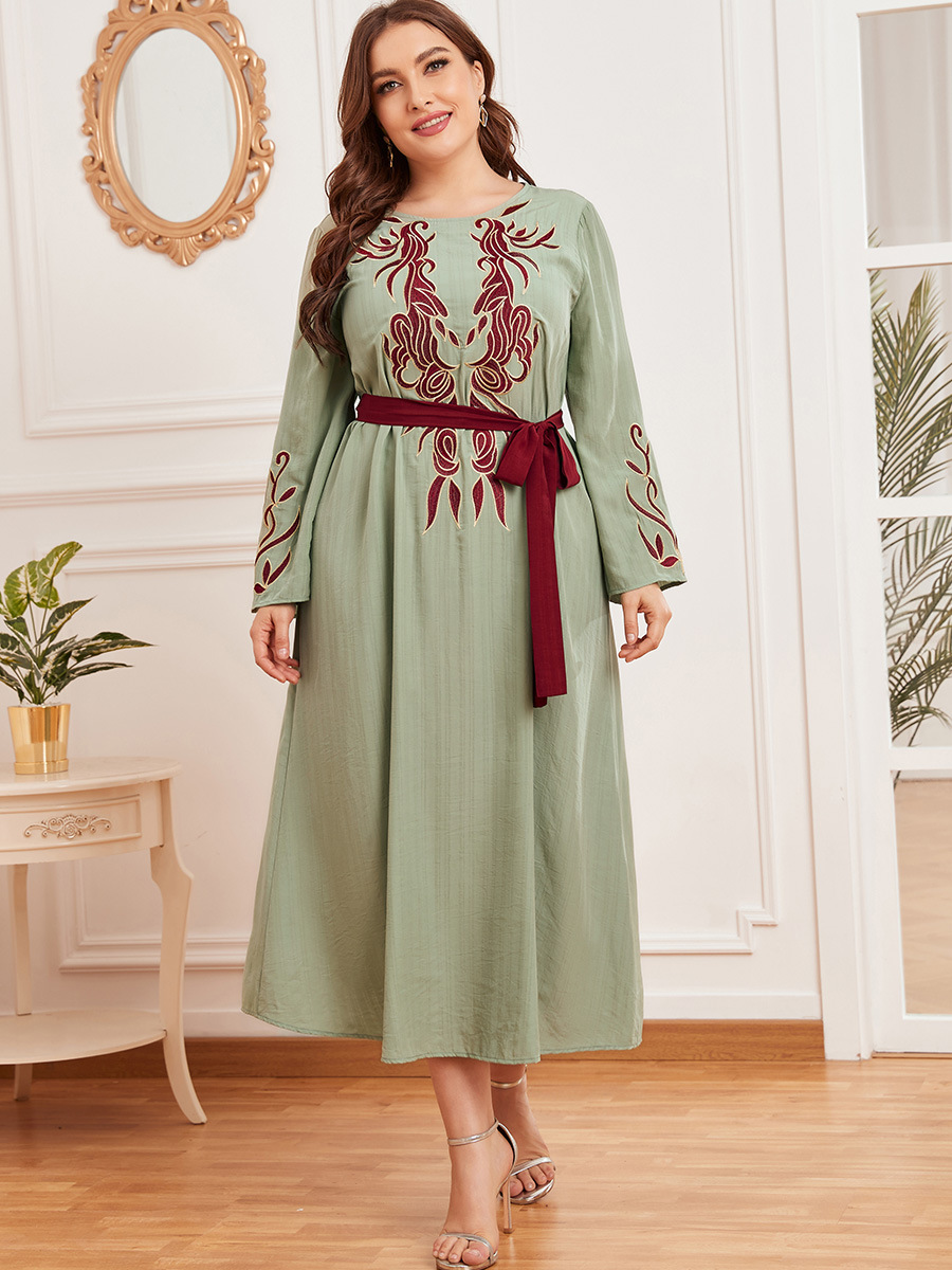  Fabric Dubai Kaftan Burqa Fashion Femme Borka Muslim Dresses Islamic Clothing Cotton Burka Vetements Hijabi Turkish Women Modest Musulmane Turkish Maxi Dress Abaya