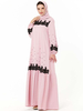  Robe Femme Musulman Modest Kebaya Maleisie Vêtements Islamic Clothing Women Borka Prayer Clothes Turkish Vetement Femme Dubai Embroidery Maxi Dress Abaya