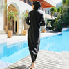 Plus Size Muslim Lady Modest Wholesale Swimwear Islamic Women's Swimsuits Full Cover Beach Burkini