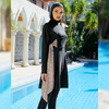 Plus Size Modest Wholesale Swimwear Muslim Lady Islamic Women's Swimsuits Full Cover Beach Burkini