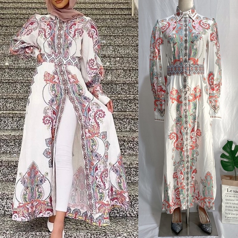  Kaftan Bat Sleeve Muslim Islamic Clothing Jalabiya Arab Burka Dubai Robe Modest Caftan Morocco Kimono Turkish 2022 Prayer Women Maxi Dress Abaya