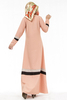  2022 Islamic Clothing Robe Kaftan Cotton Muslim Burka Modest Jalabiya Morocco Turkish Kimono Arab Dubai Prayer Women Maxi Dress Abaya