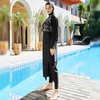 Wholesale Muslim Lady Modest Swimwear Islamic Women's Swimsuits Plus Size Full Cover Beach Burkini