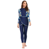 Women's Full Cover Swimsuits Plus Size Muslim Beach Islamic Modest Wholesale Swimwear Burkini