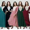  Morocco Robe Jalabiya 2022 Cotton Kimono Turkish Islamic Clothing Burka Muslim Dubai Modest Kaftan Arab Prayer Women Maxi Dress Abaya