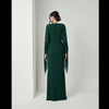 SIPO TIMELESS RAYA 2024 Design french beaded lace Baju Kurung - EMERALD GREEN 