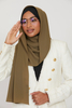 SIPO Premium Texttured Crepe Hijab for Malaysia Woman Solid Color Hijab