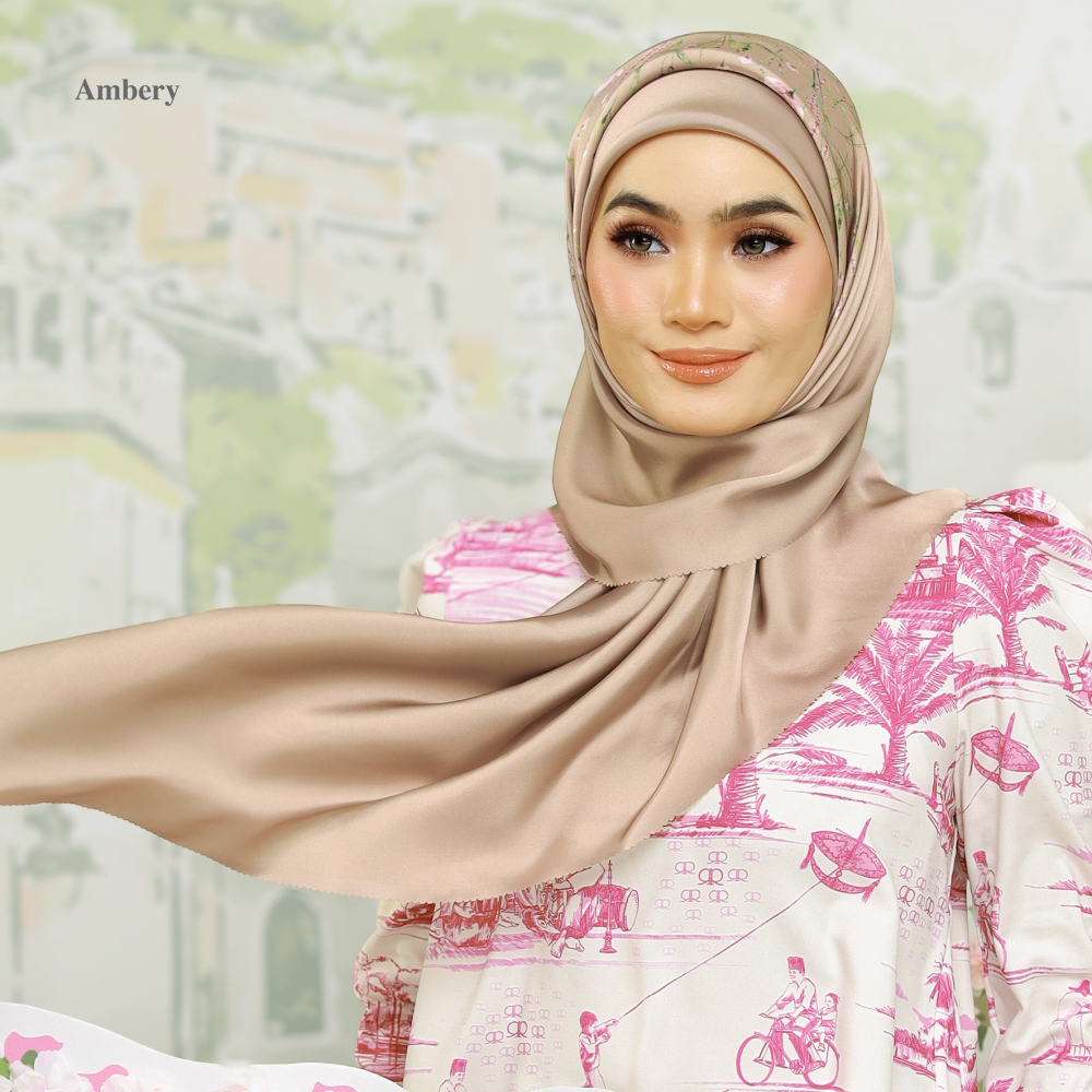 SIPO Wholesale Custom Hijab Cotton Voile Tudung Fashion Muslim Bawal Digital Printed Scarf Square Hijab 115Cm Voile Fabric Luxury-JARDIN