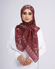 SIPO Malaysia Wholesale Square Bidang 45 Printed Cotton Scarf Supplier Tudung Bawal Cotton Silk Printed Hijab Luxurious Square Scarf