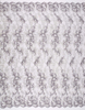 Embroidery Lace PEARL BEADED LACE IN CHARCOAL GREY