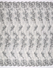 Embroidery Lace PEARL BEADED LACE IN DARK GREY