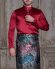 Customization Baju Melayu Tailored Fit Red