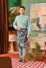 SIPO Luxury Malaysia Men Sets Heritage-inspired Men's Baju Melayu With Metal Ring Buttons