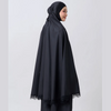 SIPO Custom Muslim Soft Telekung Prayer Robe Lace Edge High Quality Prayer Dress