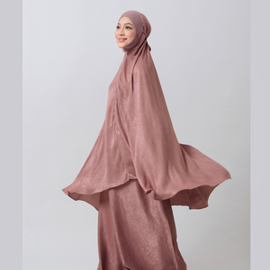 SIPO Manufacturer Prayer Dress Telekung Prayer Robe Muslim Clothing with bag Padded Prayer Malaysia Telekung