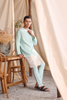 SIPO Wholesale Malaysia Men's Kurta with Modern Keyhole Neckline