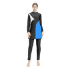 SIPO FREE SHIPPING Modest Conservative High Elasticity Women Sunscreen Swimsuit Burkini Islamic Muslim Swimwear With Chest Pad