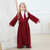 Wholesale Floral Child Kid Modest Muslim Islamic Open Abaya Kimono Cardigan
