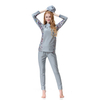 Custom Highly Elastic Long Sleeve Three-Piece Muslim Girls Islamic Swimwear Ladies Swimsuit