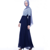 2021 Puff Sleeve Maxi Dress Long Jubah Islamic Clothing Muslim Women Dresses Abaya