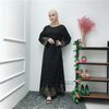 Fashion Luxury Muslim Dresses Elegant Turkey Middle East Kaftan Abaya Islamic Clothing