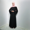 Islamic Fashion Dubai Abaya Long Sleeves Pearls Women Muslim Dresses