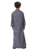 Fast Dispatch Modest Arab Boy Children's Clothing Thobe Male Shirt Long Sleeve Abaya