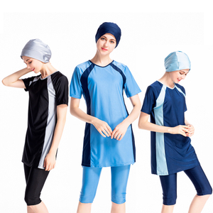 SIPO Modest Factory Direct FREE SHIPPING Muslim Ladies Swimwear Full Cover Beachwear Women Swimsuits For Islamic Clothing