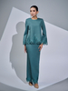 SIPO Wholesale in Vietnam 2024 Design Hot Selling Malaysia Baju Kurung Traditional Muslim Women Clothing And Baju Kurung Dress