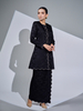 SIPO 2024 New Design Scallop Embroidery Malaysia Baju Kurung Kebaya Muslim Women Dress for Women