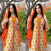  Modest Dubai Vêtements Print Borka Maxi Latest Designs Women Embroidery Muslim Dress Islamic Clothing Cotton Kimono Abaya