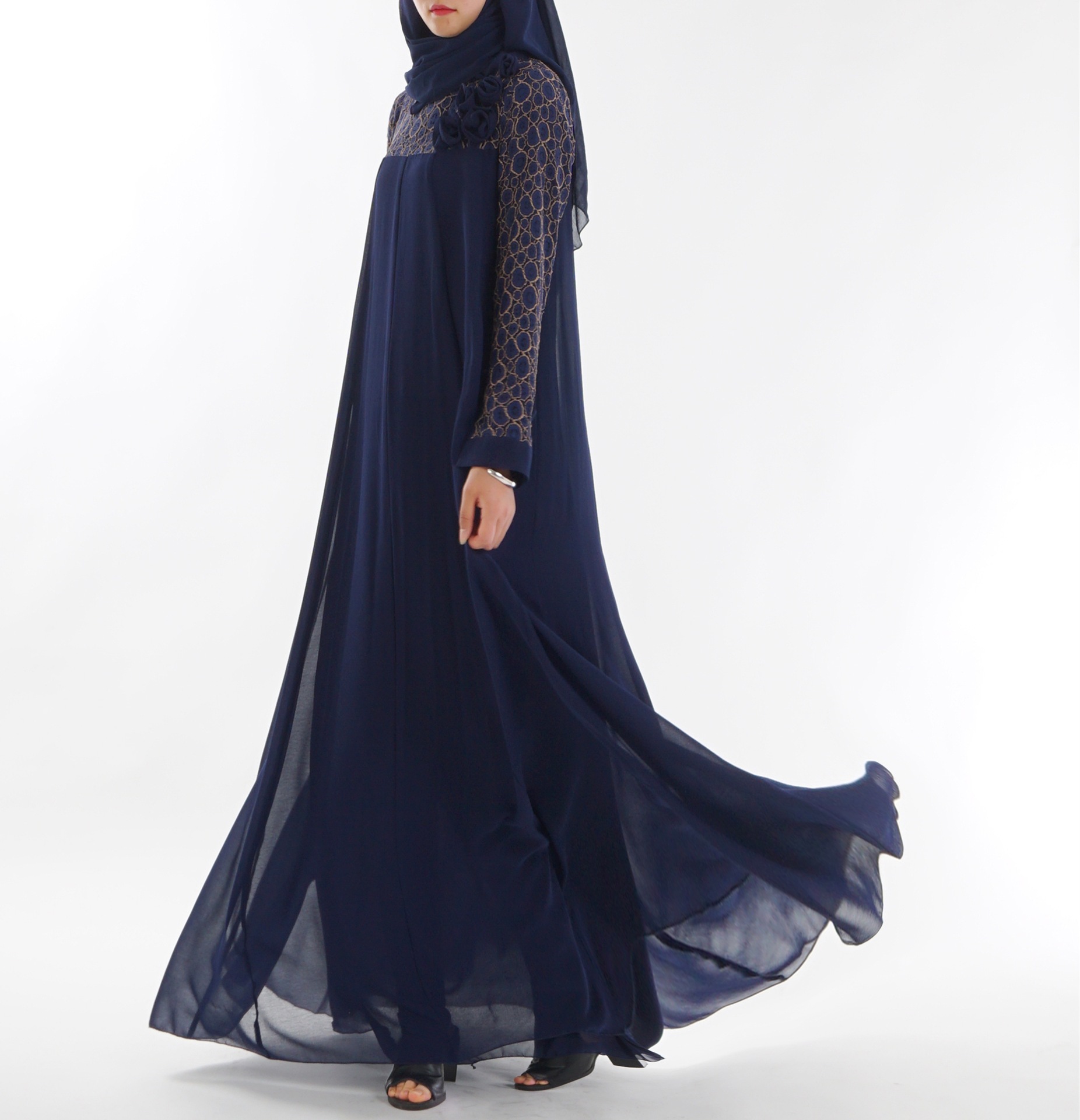 Modest Fashion Loose Casual Traditional Islamic Dress Plus Size Robe Muslim Maxi Dresses Abaya