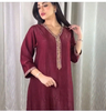  Kebaya Maleisie Robe Femme Musulman Islamic Clothing Dubai Modest Prayer Clothes Kimono Vetement Femme Women Turkish Maxi Dress Open Abaya