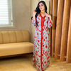  Dubai Vetement Femme Turkish Kimono Women Islamic Clothing Robe Femme Musulman Kebaya Maleisie Modest Maxi Dress Open Abaya