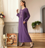 Vintage Modest Fashion Muslim Robe Loose Islamic Hooded Maxi Dresses Abaya