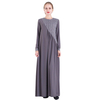 Chiffon Vintage Modest Fashion Muslim Robe Loose Islamic Maxi Dresses Abaya