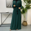 2022 Cross-border Autumn And Winter Muslim Women's Clothing Spot AliExpress Amazon Long-sleeved Knitted Sweater Coat Robe