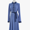 Islamic Maxi Dresses Chiffon Loose Dubai Baju Muslim Robe Modest Fashion Abaya