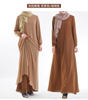 Chiffon Dubai Modest Fashion Best Selling Islamic Silk Muslim Robe Maxi Dresses Loose Abaya