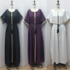  Thobe Muslim Islamic Clothing Bat Sleeve Kaftan Caftan Jalabiya Dubai Turkish Burka Kimono Modest 2022 Abaya Arab Morocco Prayer Women Maxi Dress Abaya