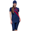 Plus Size Wholesale Muslim Islamic Swimsuits Women's Modest Full Cover Beach Swimwear Burkini