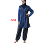 Modest Stitching Swimsuit Three-piece Conservative Beach Swimsuit for Southeast Asian Middle Eastern Women