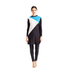 Stitching Hooded Conservative Swimsuit Beachwear High Elasticity Slim Fit Southeast Asia Five-piece Swimsuit Amazon