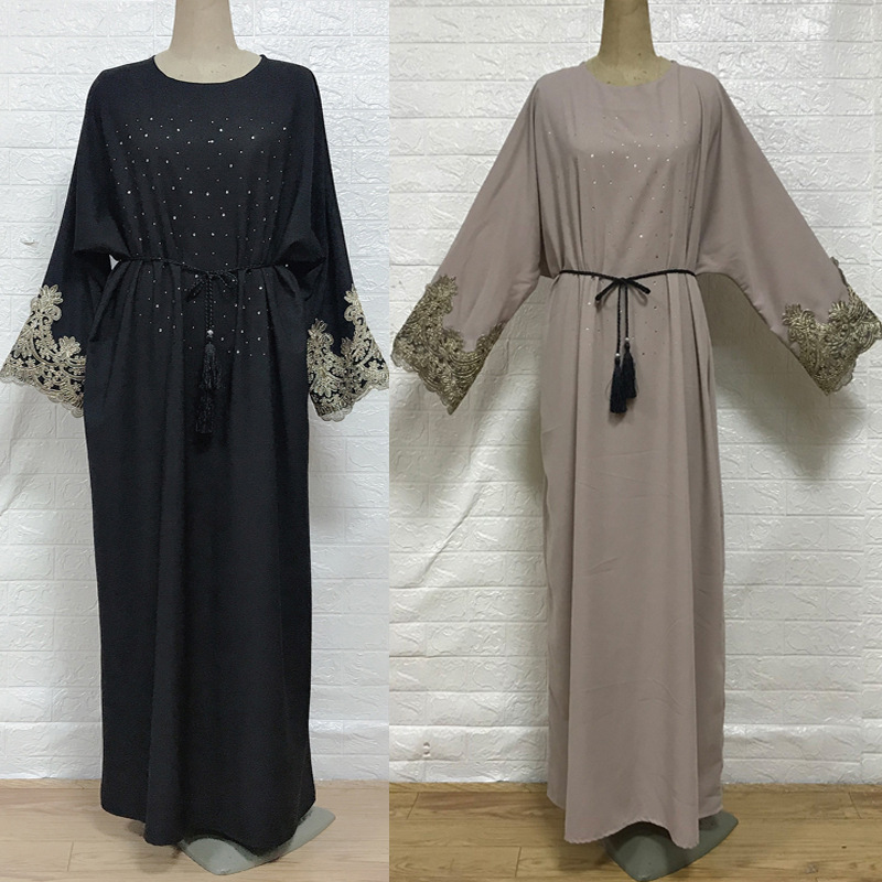  Thobe Bat Sleeve Abaya Muslim 2022 Kaftan Turkish Dubai Morocco Arab Caftan Burka Kimono Islamic Clothing Jalabiya Modest Prayer Women Maxi Dress Abaya