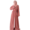 Open Cardigan Robe Modest Muslimah Lady Skirt Dubai Maxi Dresses Islamic Women's Abaya